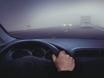Вождение автомобиля в туман
